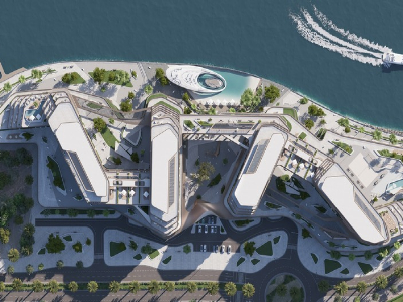 Studios, apartments & duplexes on Hayat Island