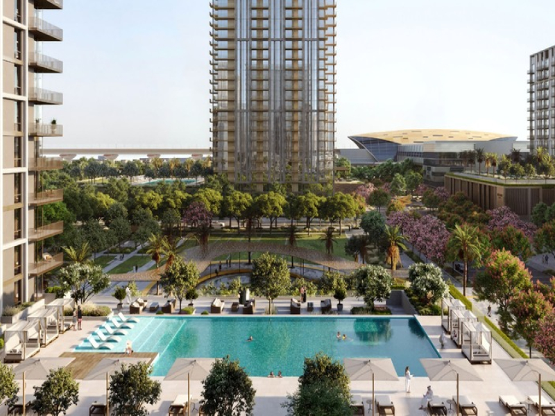 1-3 bedroom apartments in the luxury complex in Dubai Creek Harbour